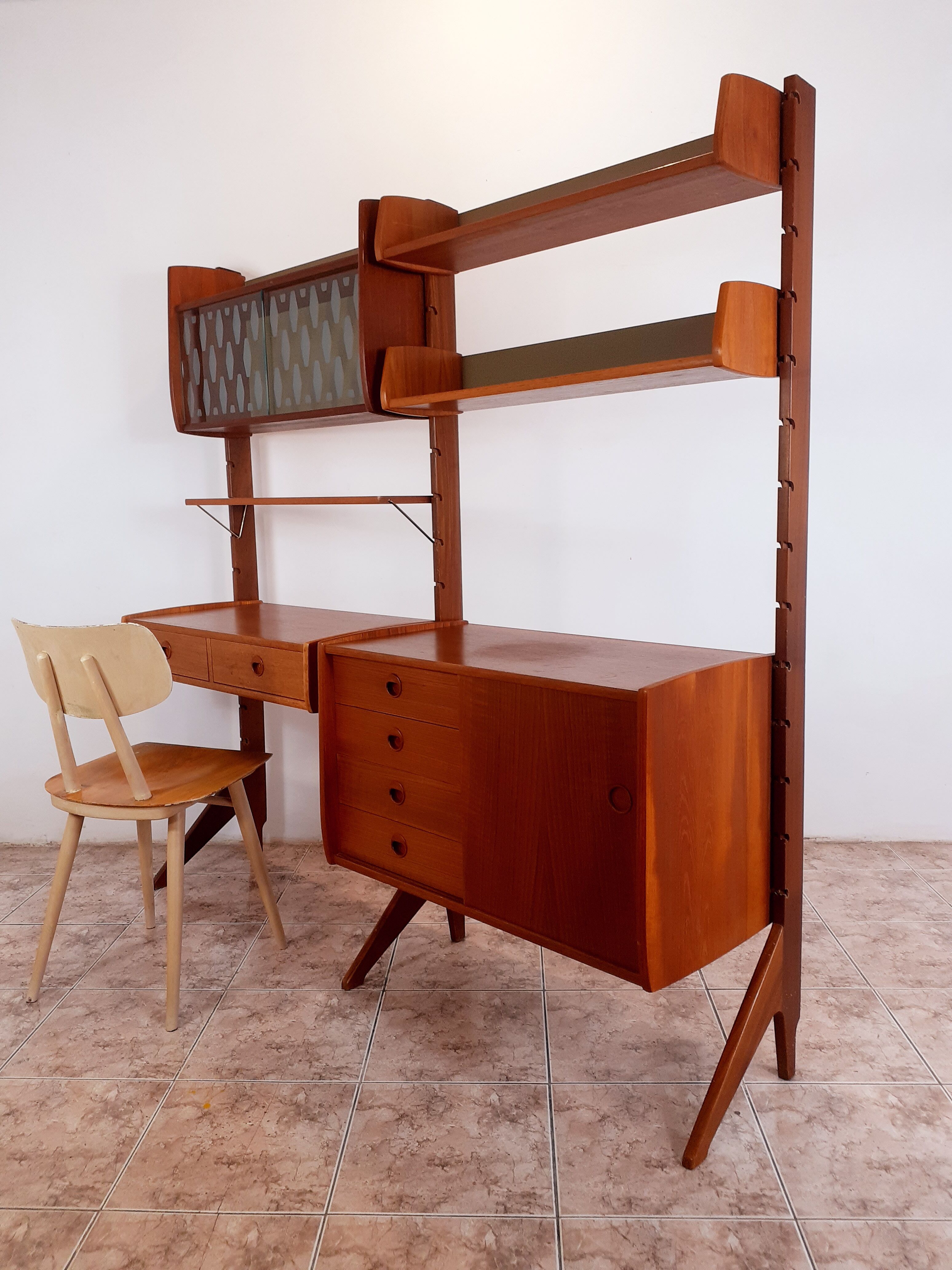 Teak storage cabinet by Blindheim, Norway 1960s