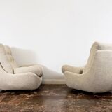 Space Age Lounge Chair "Atlantis" 1970s, Czechoslovakia