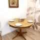 Vintage round dining table