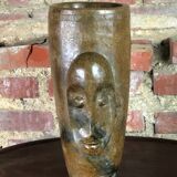 Stone vase from Mbigou 1970s