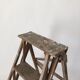 Wooden painter's stepladder