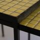 Tiled trundle tables, circa 1970