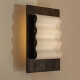 Frame Wood M wall light
