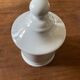 Apothecary pot in white Limoges porcelain