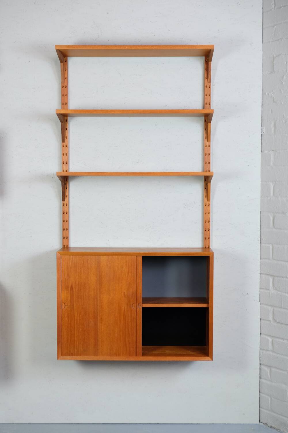 Danish Teak Wall Unit by Poul Cadovius 60s MidCentury Design