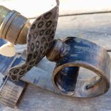 Medieval style iron wall light