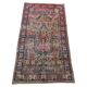 Antique Handmade Middle Eastern Kerman Rug 3.9' x 6.9' (120 cm x 211 cm), 1920s - 1L15