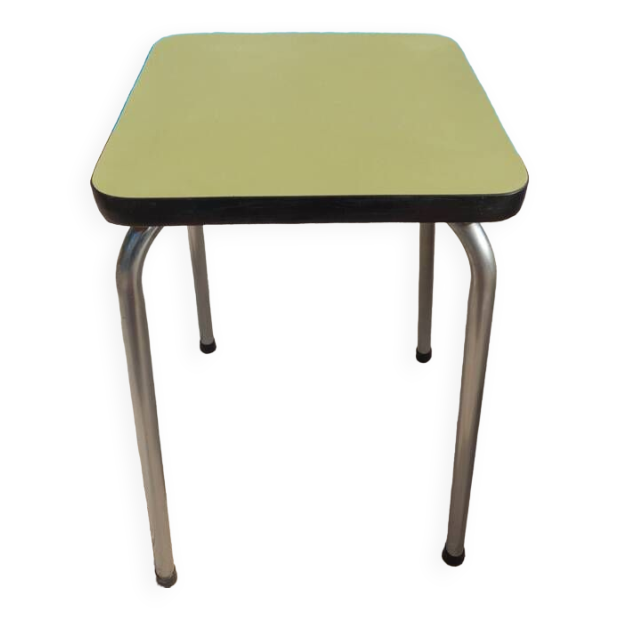 1 apple green formica stool