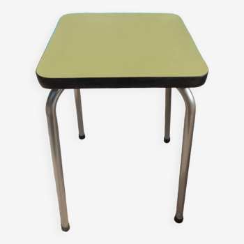 1 apple green formica stool