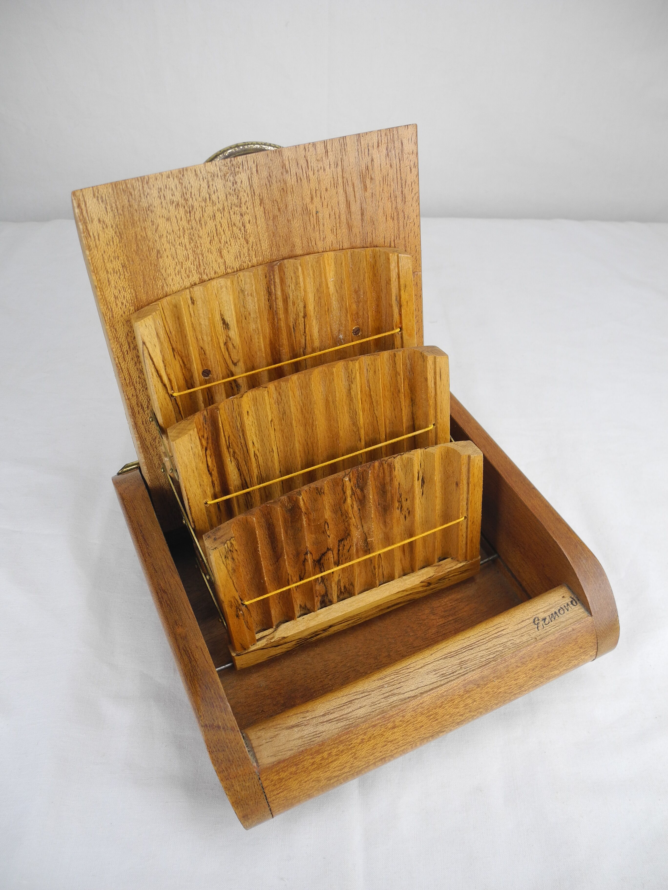 Old cigarette dispenser box popular art deco vintage
