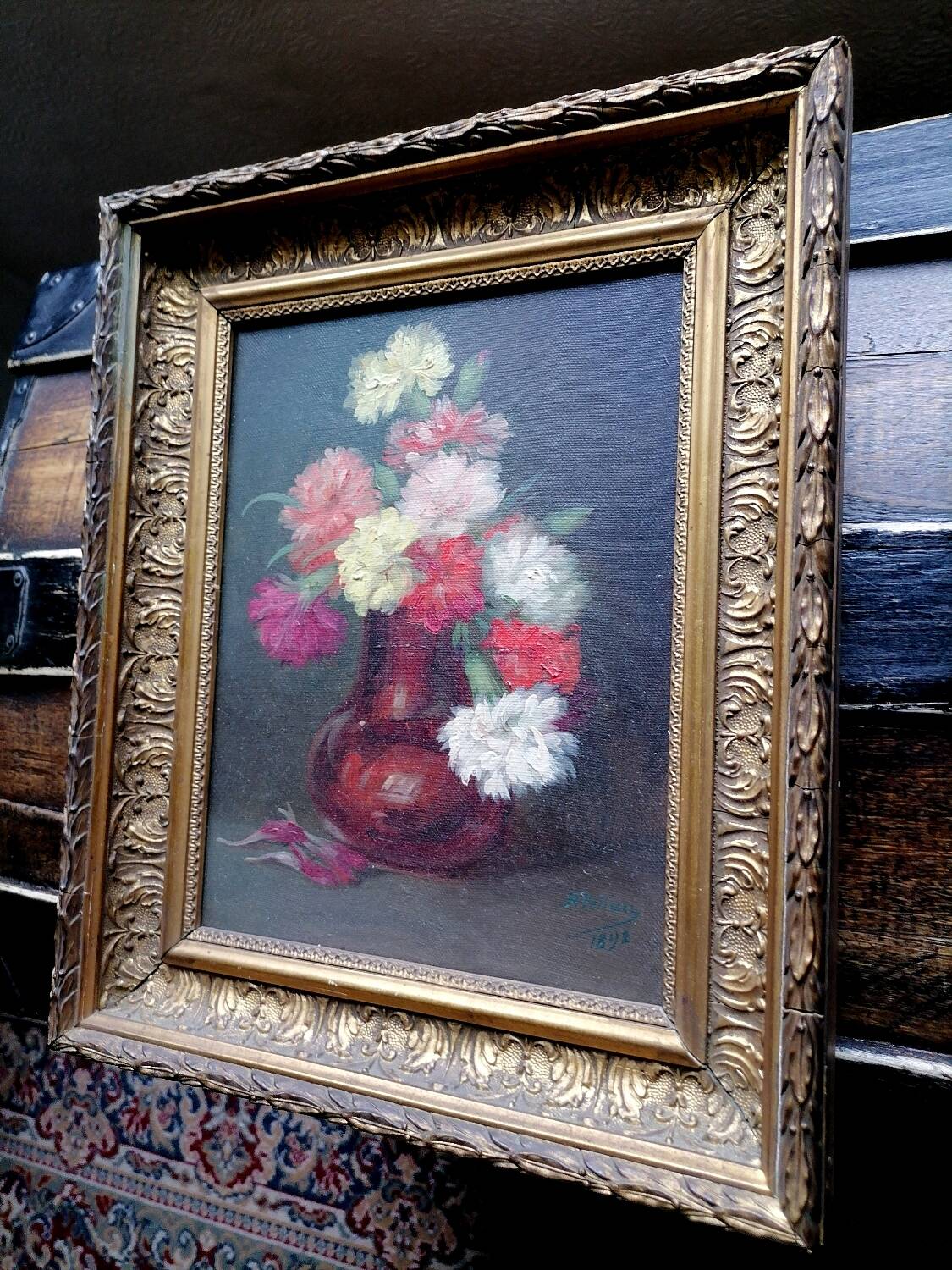 Painting. ancient. 19 eme