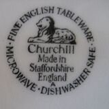 English decorative plate