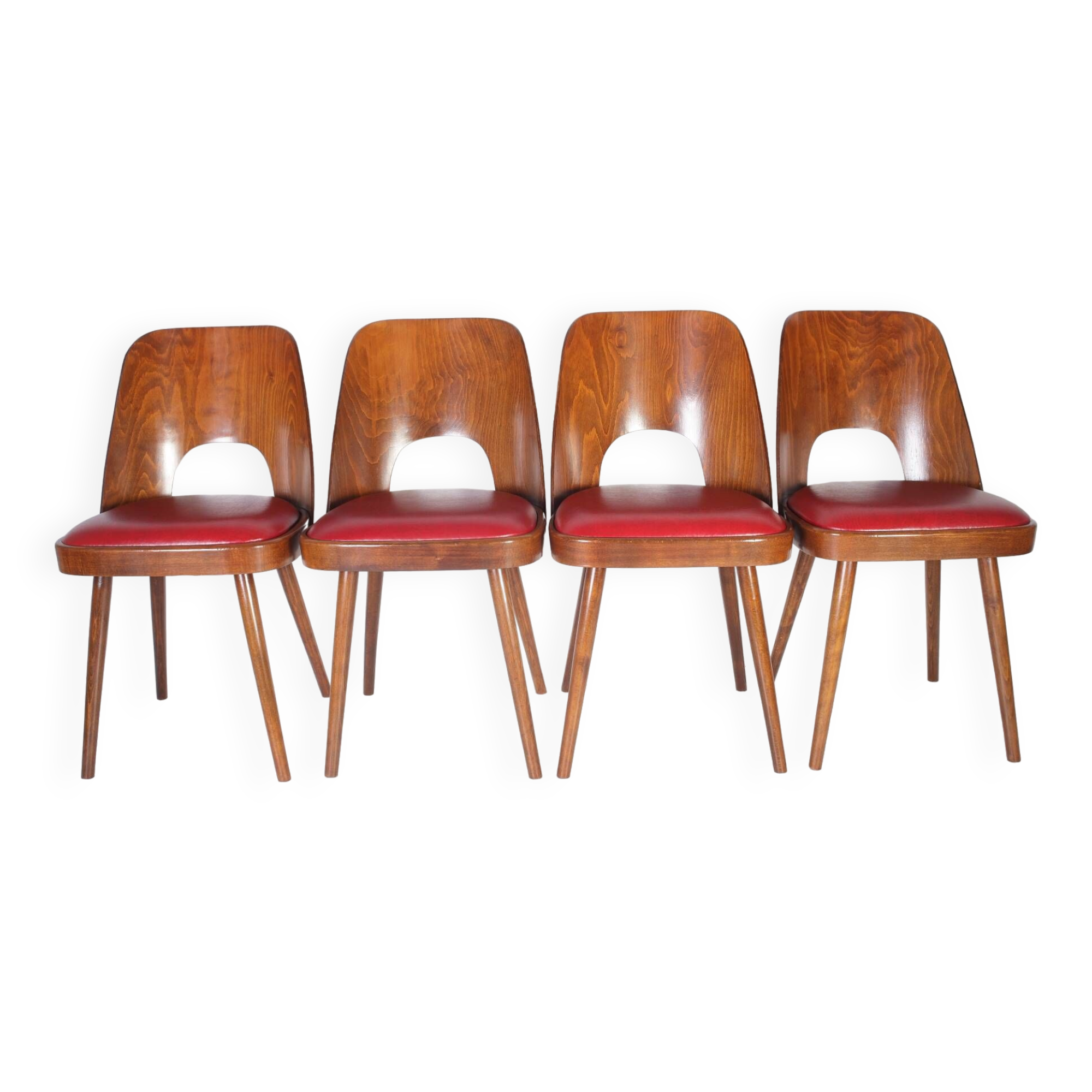 Dining chairs by Oswald Haerdtl, set of 4