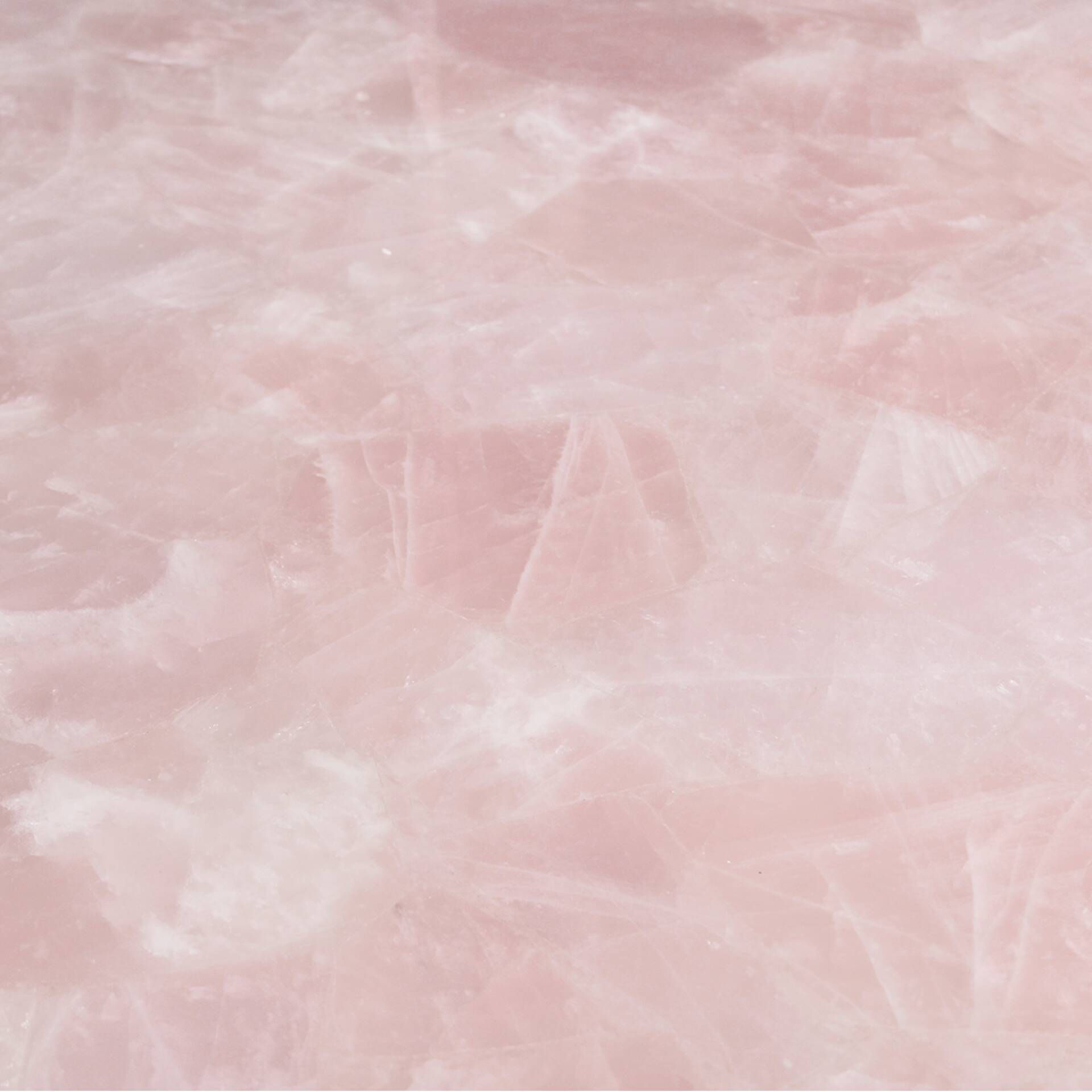 Contemporary Dining Table Made of Rose Quartz Designed by L.A. Studio