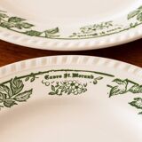 10 flat plates Caves St Morand