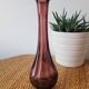 Small purple glass vase