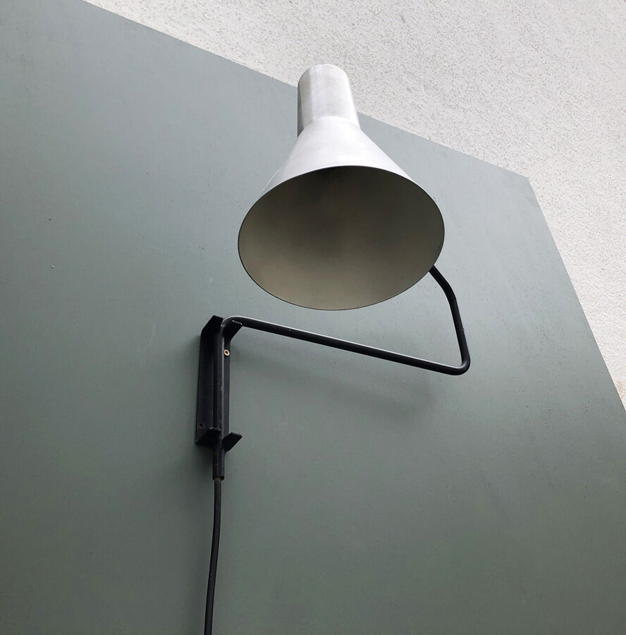 Wall lamp Paperclip Elbow by JJM Hoogervorst for Anvia,