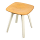 Vintage Plywood Cross-joint Stool by Niko Kralj, 1954