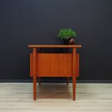 TEAK WRITING DESK DANISH DESIGN 60 70 RETRO