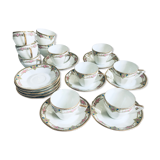 Porcelain coffee service