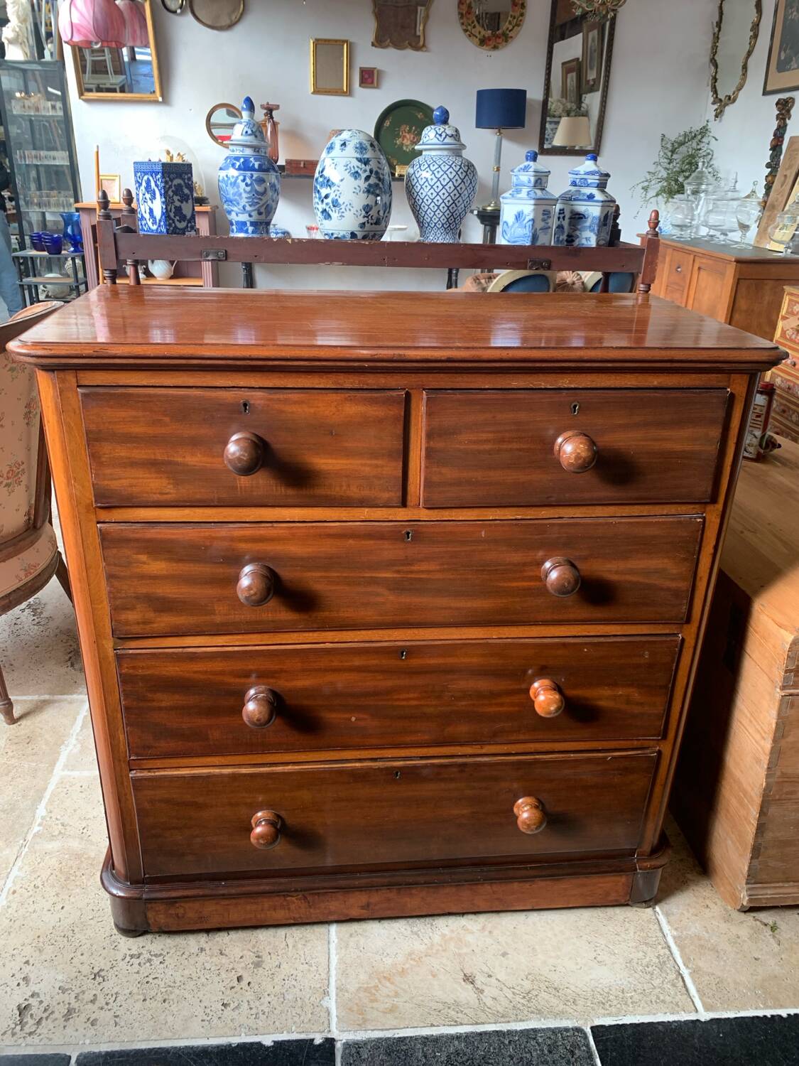 Commode anglaise haute