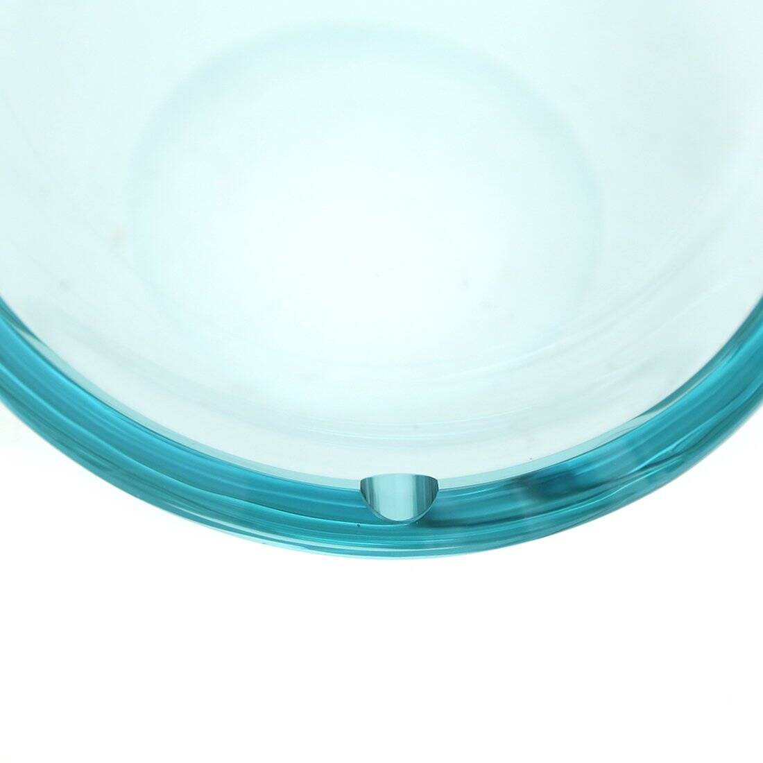 Oval crystal ashtray, 1960s