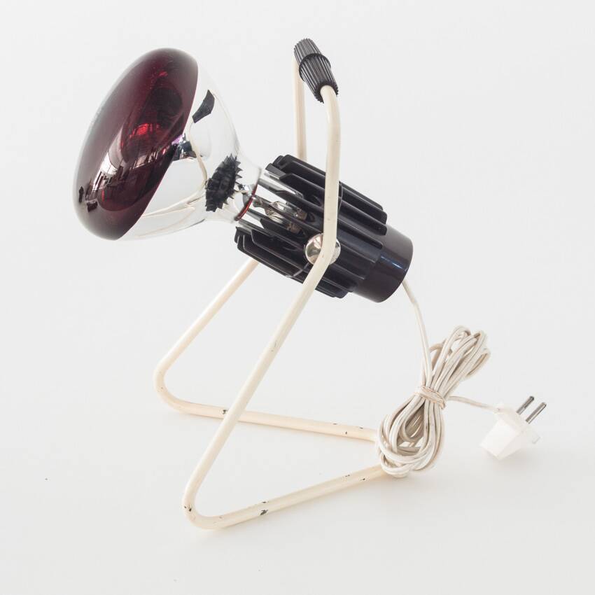 Vintage Philips "infraphil" table lamp. Holland, 1960s