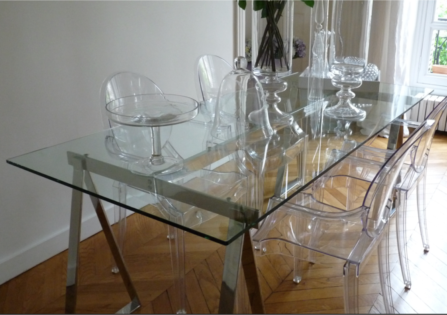 Glass table
