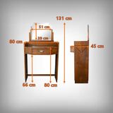 Coiffeuse en Noyer, Art Déco – 1940