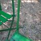 Pair of folding garden chairs