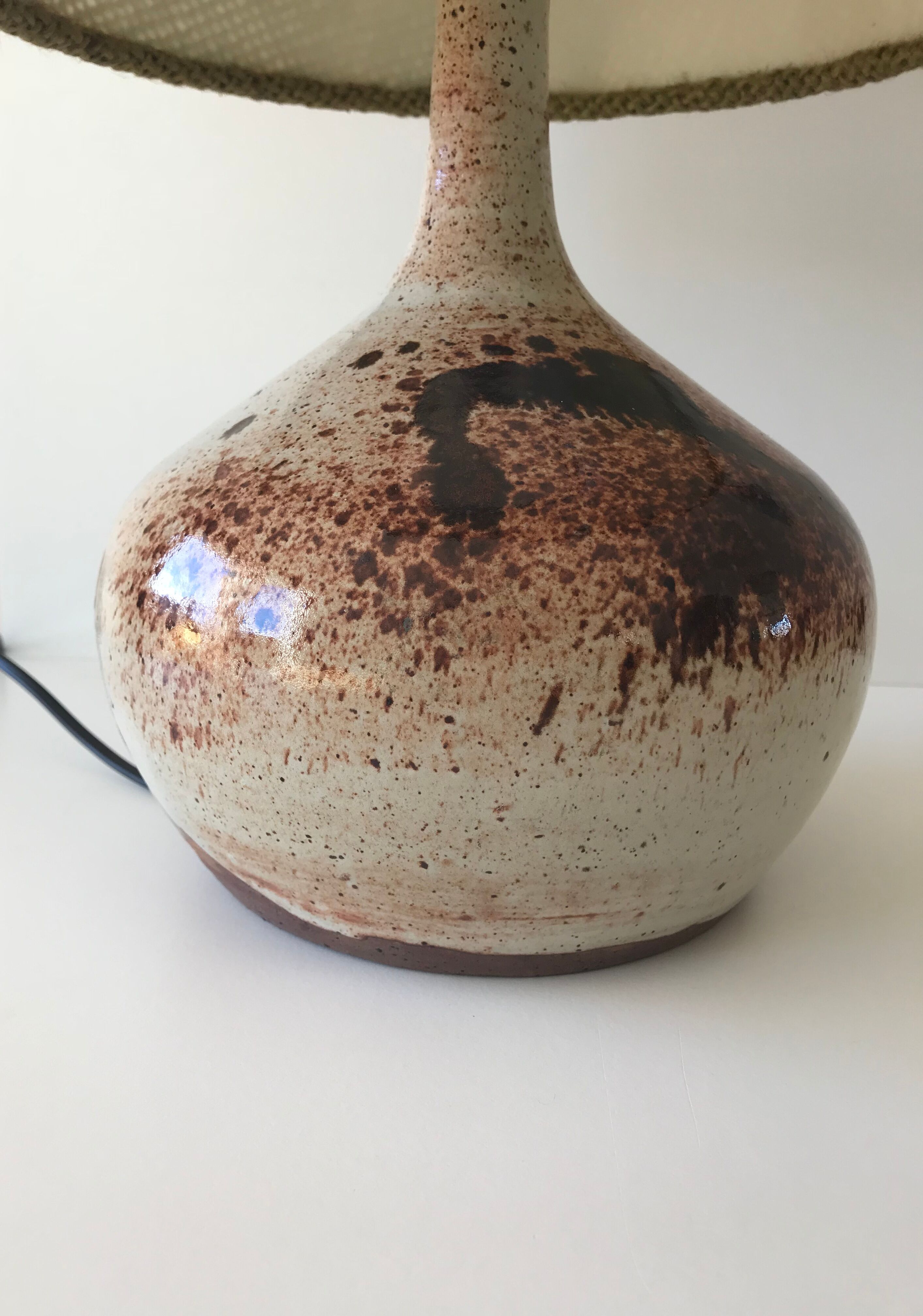 Lampe en grès