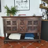 Commode ancienne en bois massif