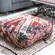 Pouf kilim marocain