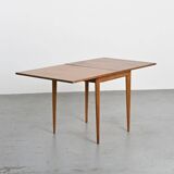 Vintage extendable ash table, France circa 1950