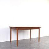 Mid-Century Danish Teak Extendable Dining Table, 1960s.