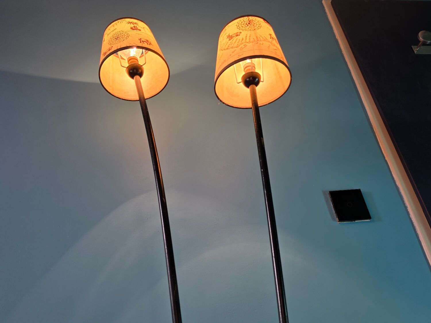 Two-light floor lamp 1950