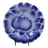 Sarreguemines blue slip plate