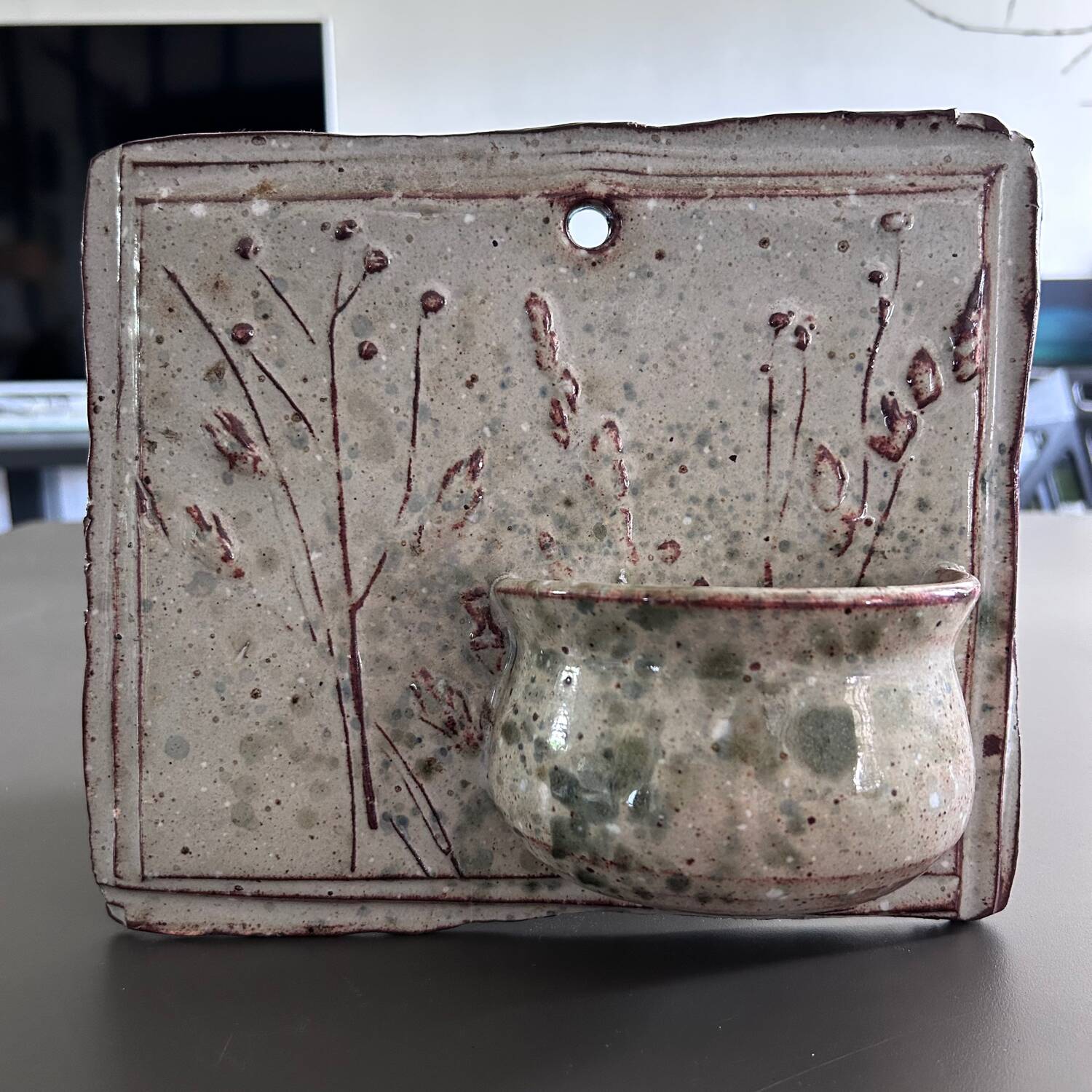 Handcrafted wall planter