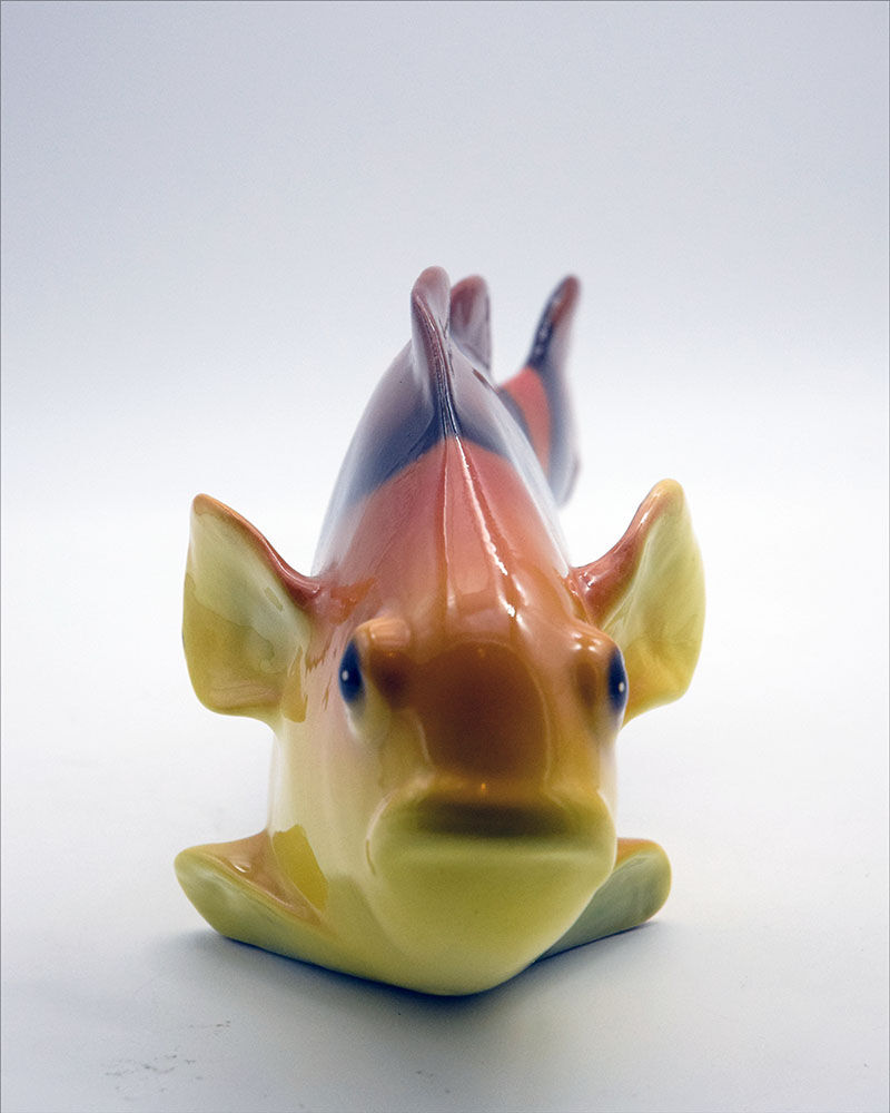 Fish in glazed ceramic 1960's