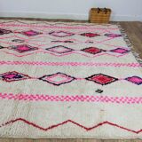 Handmade wool Berber rug 310 X 240 CM