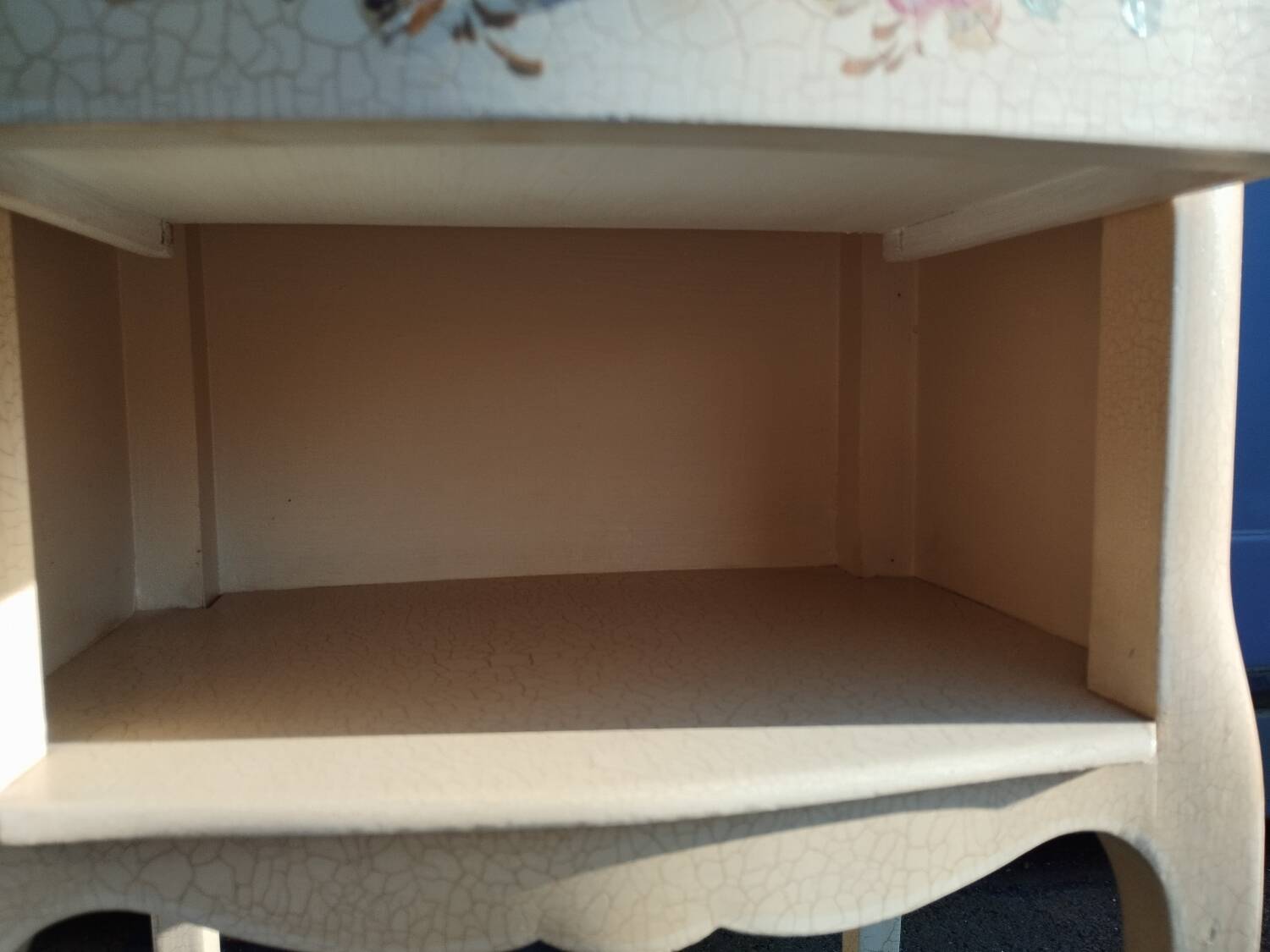 Pair of old Louis XV style bedside tables