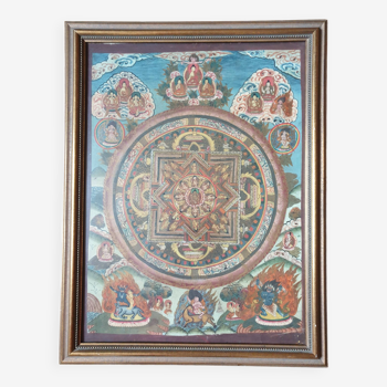 Thangka du Tibet milieu du XXè siècle