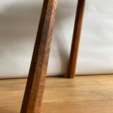 Wooden tripod stool