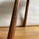 Tabouret tripode en bois
