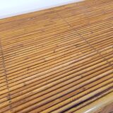 Vintage rattan sideboard from the 50/60s