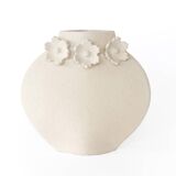 Ceramic Vase 'Sculptural Flowers - Moon'