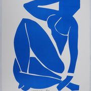 Henri Matisse: Blue Nude I, signed lithograph