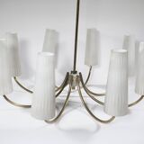Sputink Chandelier 1950s Ceiling Lamp – 8 arms
