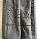 Day embroidered linen yarn, polka dots and richelieu over-salted old black 2.40m