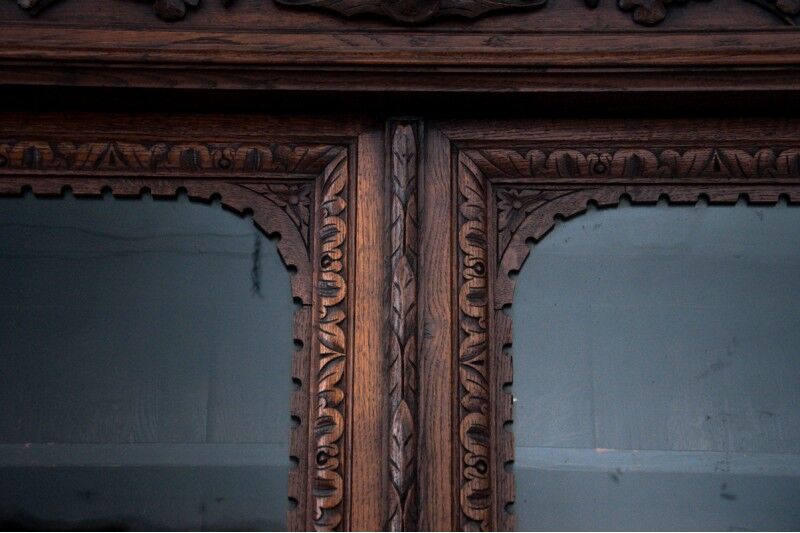 Library in the neo-renaissance style, circa 1890.